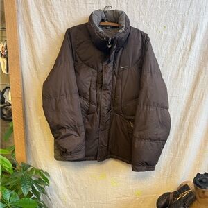 Nike Men's Dark Brown Puffer Jacket